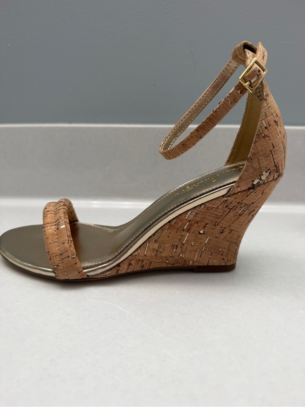 Lilly Pulitzer Cork Wedge Sandal in Tan